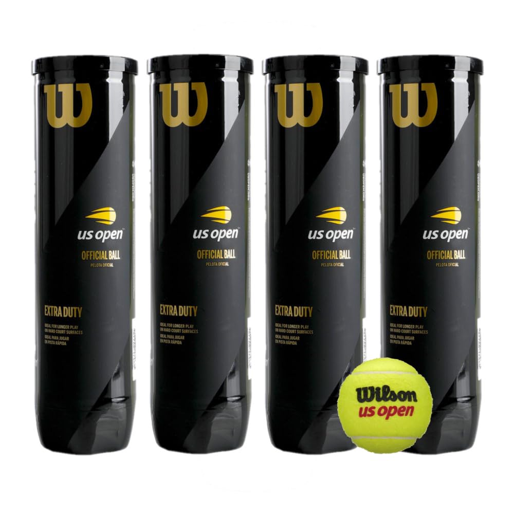 WILSON Pelotas Tenis US Open Bipack 16 Pelotas 4x4
