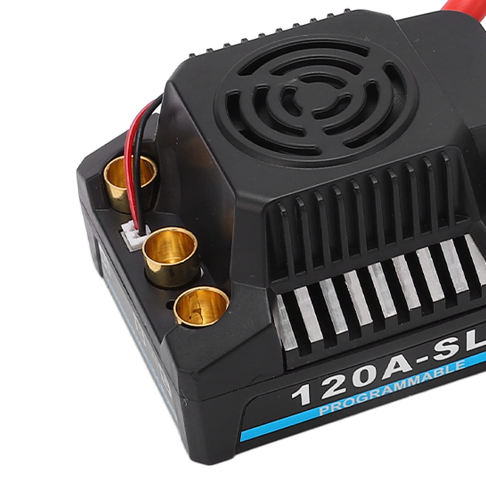 PolyGen 120A ESC z dobrym odprowadzaniem ciepła, wyjście BEC 5,8 V / 5 A dla bezczujnikowych silników bezszczotkowych, gotowość do baterii Lipo 2-4S, kontroler prędkości RC do