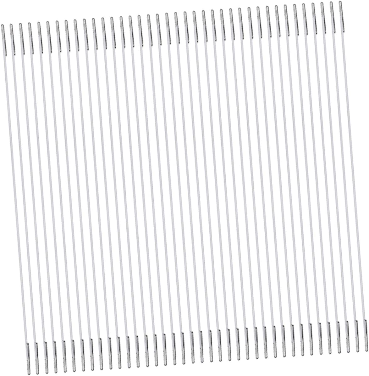 200pcs Elastic Mask Strings and Hat Cord with Metal Ends, Stretchable Soft Elastic Band Rope for DIY Face Mask Making and Adjustable Hat Fasteners, Suitable for Crafts and Sewing