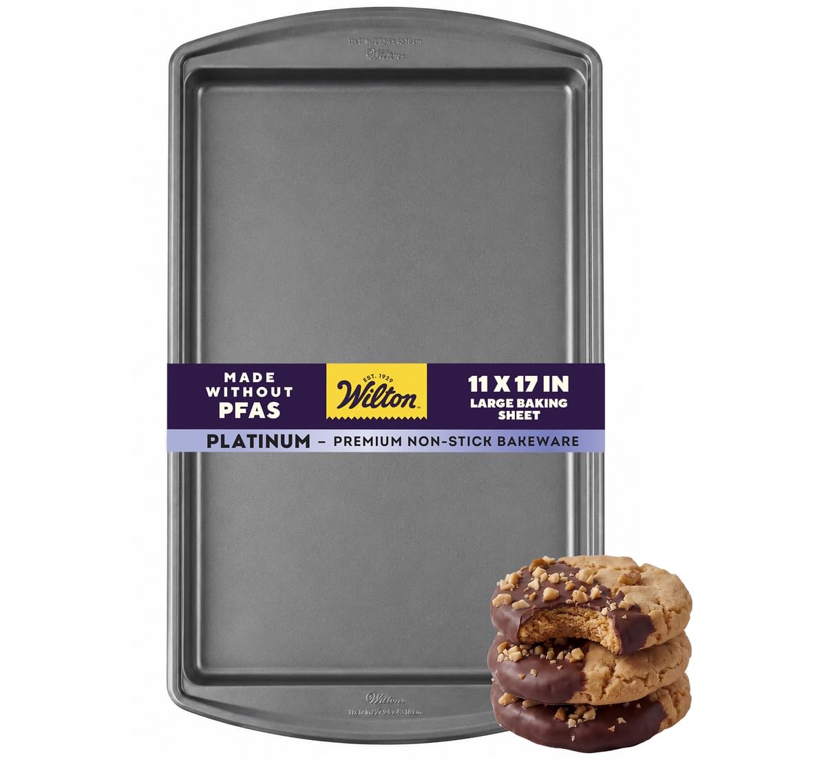 Wilton Platinum Non-Stick Large Baking Sheet