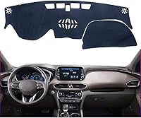 Vista 18 de Cubierta de tablero de coche Compatible con BMW X5 F15 2014 2015 2016 2017 2018 con transmisión a la izquierda Forro de alfombra de tablero