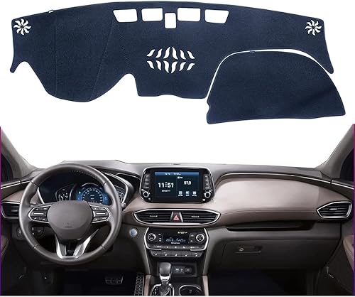 Miniatura 18 de Cubierta de tablero de coche Compatible con BMW X5 F15 2014 2015 2016 2017 2018 con transmisión a la izquierda Forro de alfombra de tablero