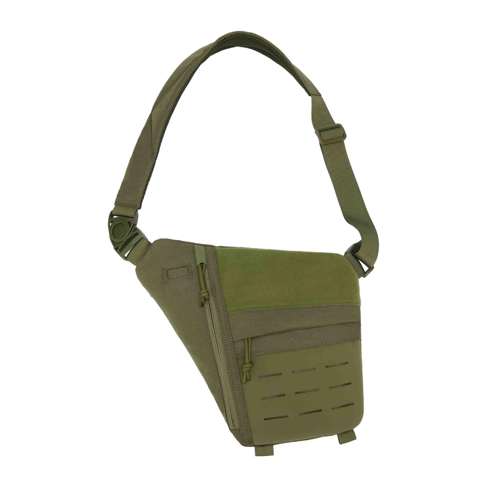 UJEAVETTE Men's Chest Bag Chest Pack Daypack for Outdoor Sports Motorcycle Backpacking Green-picture-29