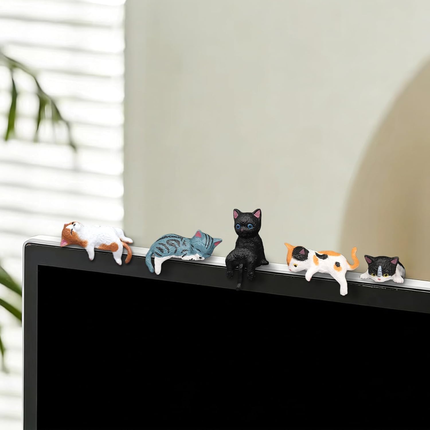 5Pcs Cat Car Dashboard Decorations, Interior Accessories image 3