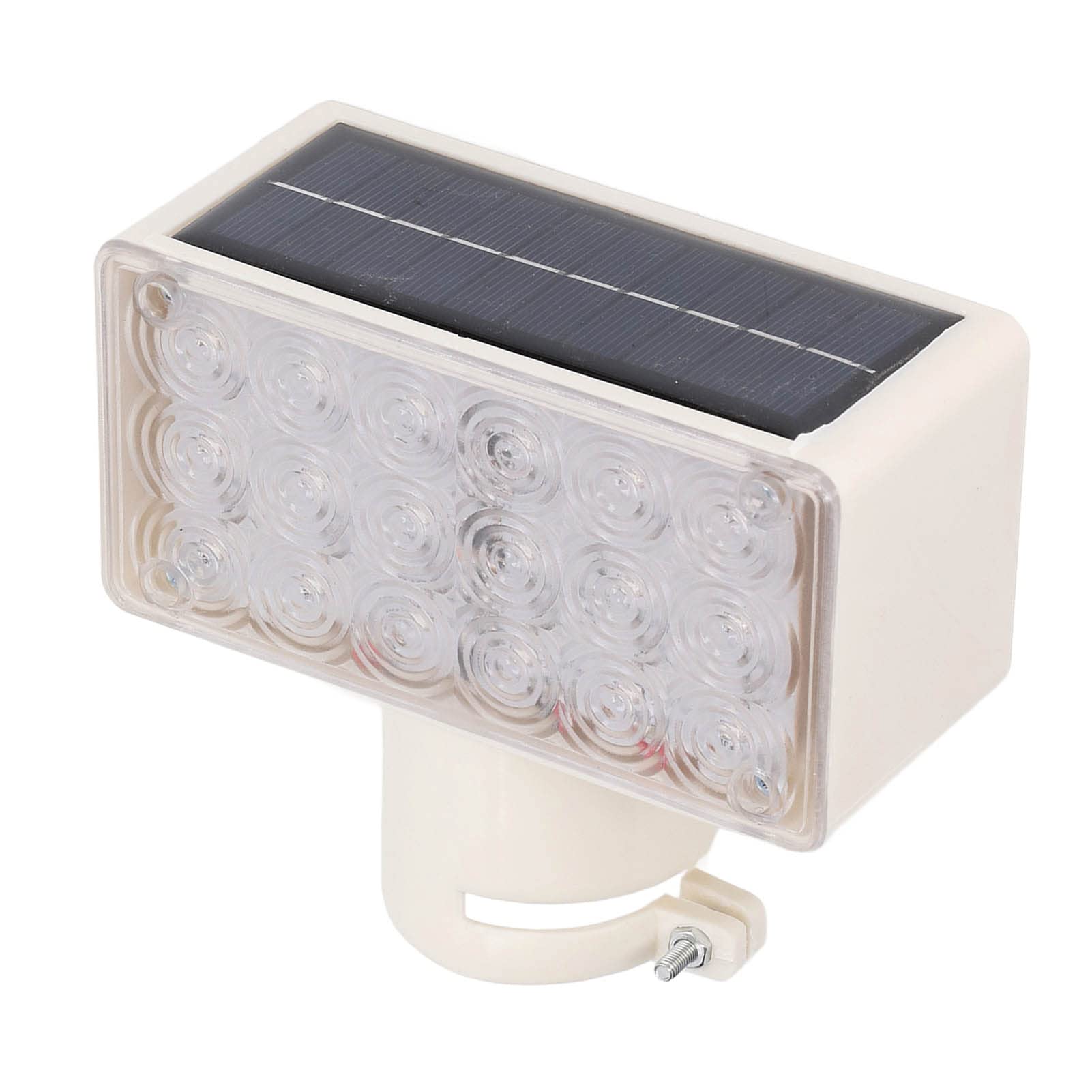 FTVOGUE Feu de Chantier Solaire à LED, Lampe de Signalisation Clignotante