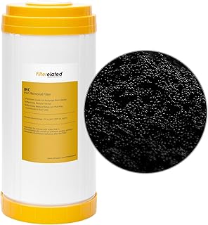 Filterelated 10" x 4.5" Iron Removal Water Filter Cartridge with Specialized Resin