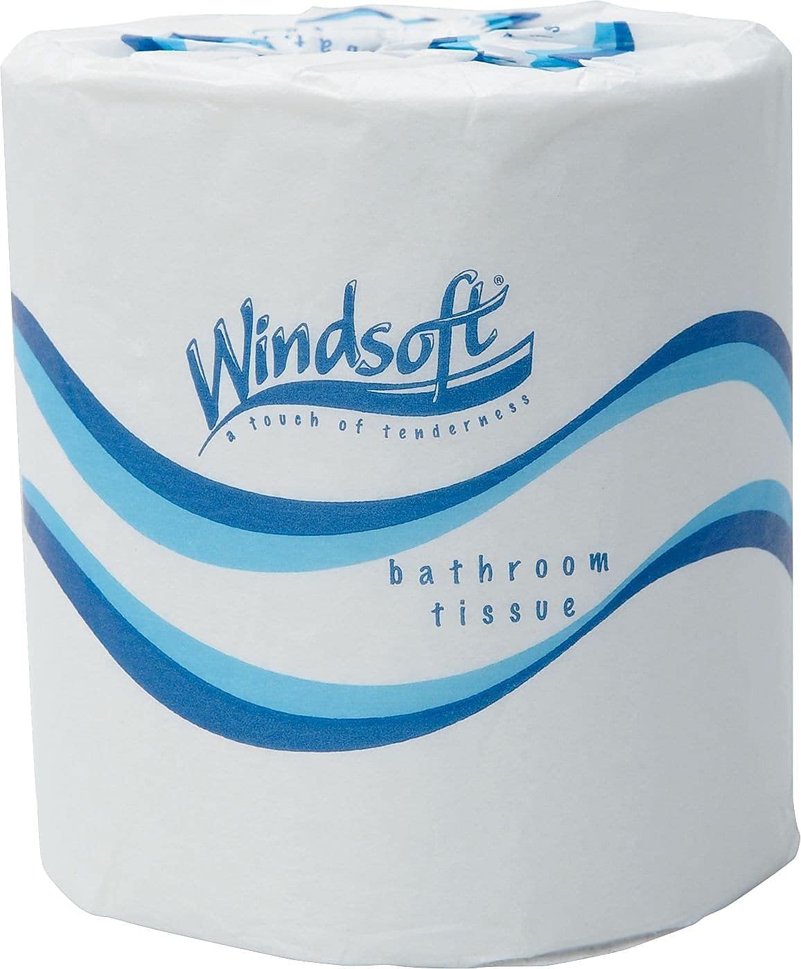 Windsoft 2405 Embossed Bath Tissue, 2-Ply, 500 Sheets/Roll, 48 Rolls/Carton