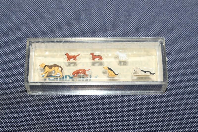 Figurines animaux Tomix 3623 Tomytec échelle N 1/150 miniatures pour décor diorama