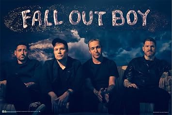 Scorpio Posters Fall Out Boy - Group Shot - Officially Licensed - Poster - 36" x 24"