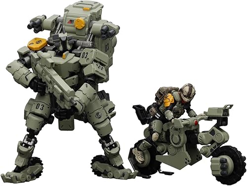 JoyToy - Figuras de acción de fuente oscura 125 de acero con mecha de hueso de acero colección de figuras de anime modelo militar moderno Mecha de JoyToy - Figuras de acción de fuente oscura 125 de acero con mecha de hueso de acero colección de figuras de anime modelo militar moderno Mecha de