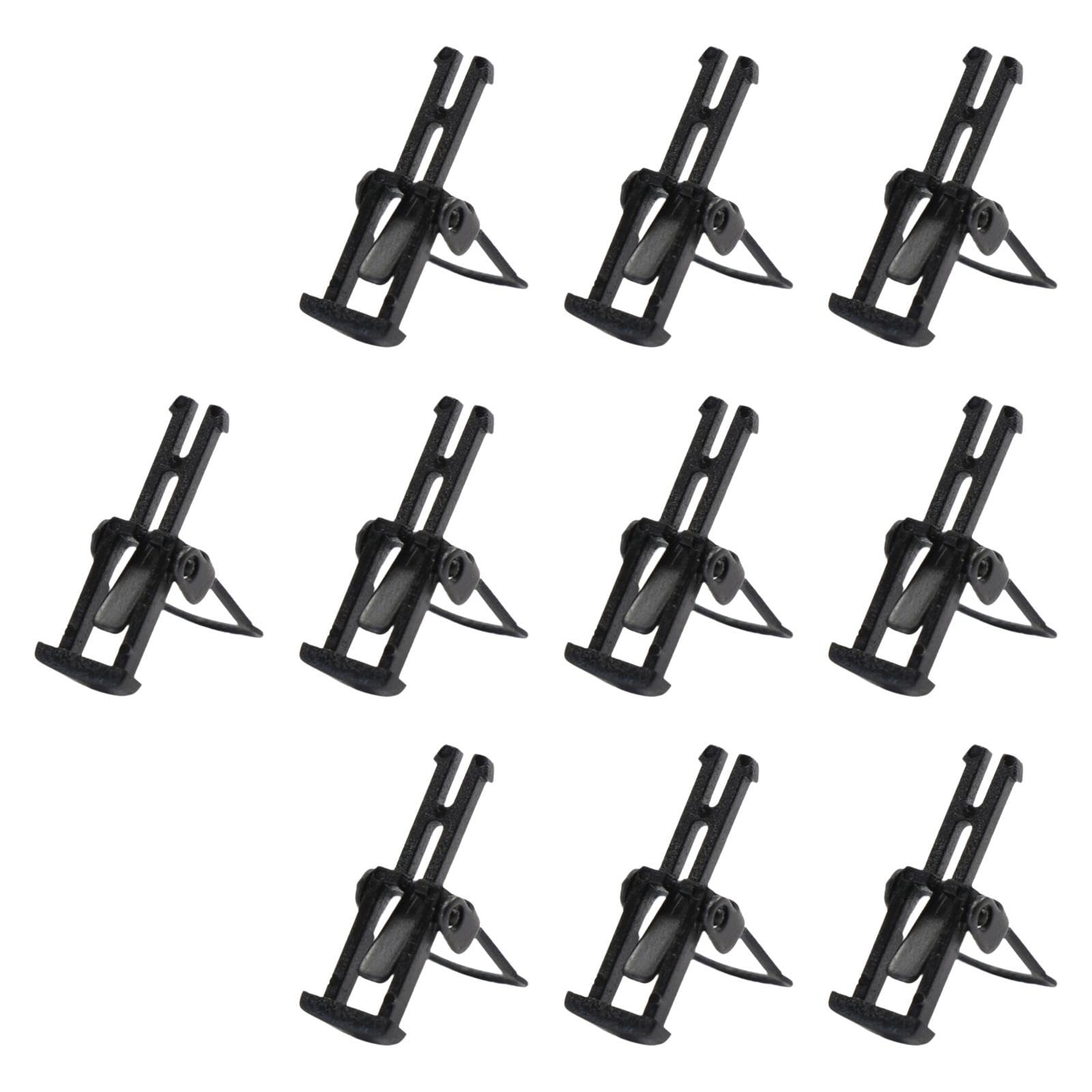 Menolana 10x Train Coupler Hook Train Accessories, Model Railway Parts Professional 0.71inch Hobby Train Coupler for 1/87 Scale DIY