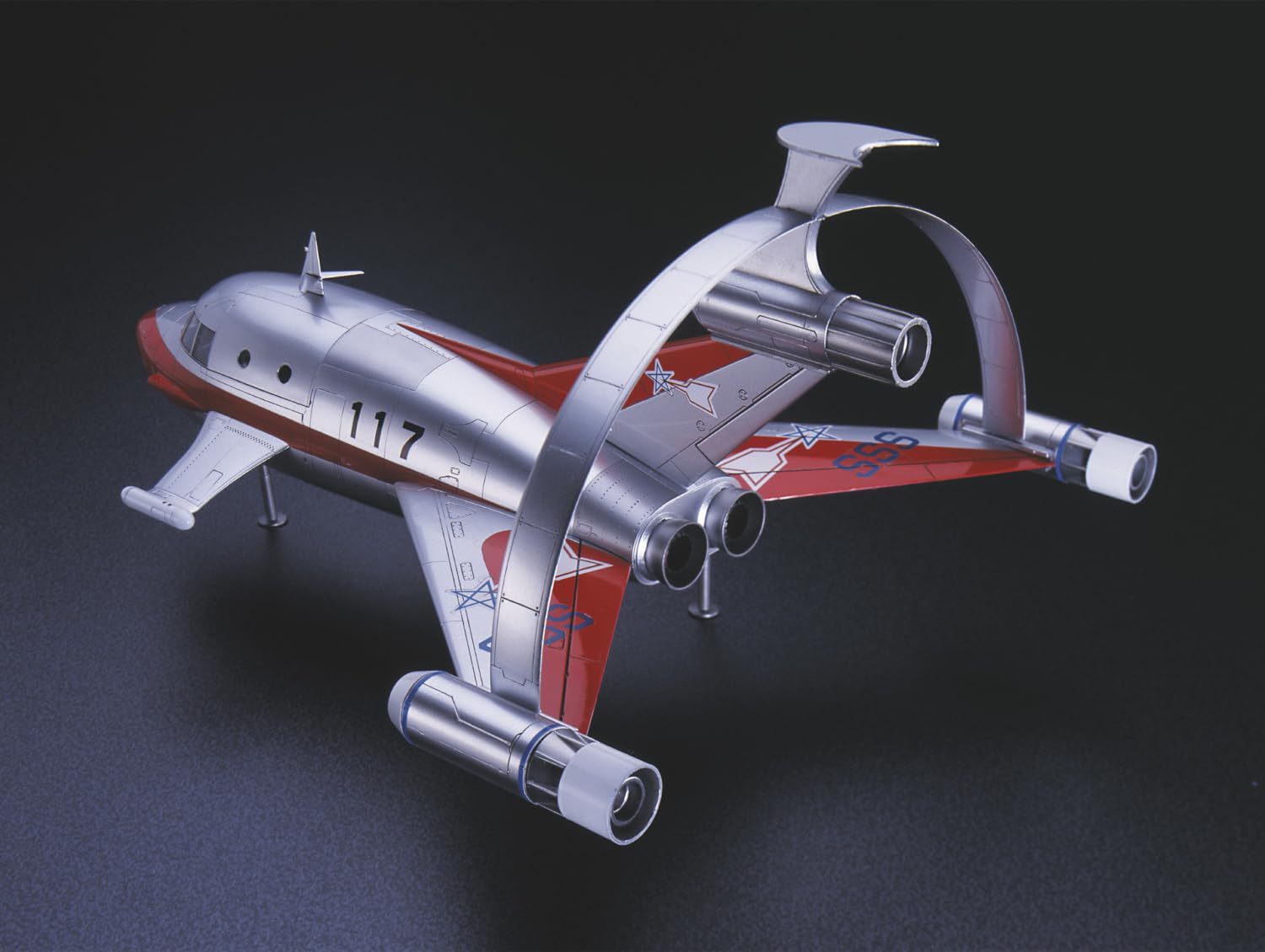 Hasegawa 65814 Ultra Mecha Series Jet Beetle w/Hydrogen Sabroket (con distintivo Meteor Mark), modellino in plastica in scala 1:72