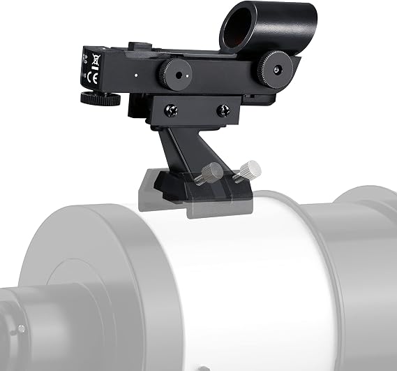 Brightness Red Dot Finderscope, Star Pointer Viewfinder Astronomical Telescope Accessories with Slide-in Bracket