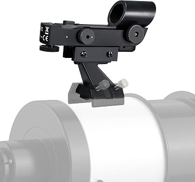 Brightness Red Dot Finderscope, Star Pointer Viewfinder Astronomical Telescope Accessories with Slide-in Bracket