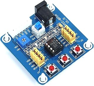 PIC12F675 Development Board Learning Board Breadboard with USB Cable External 5V DC Power Connector ICSP Programming