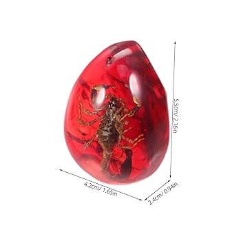 琥珀　原石　虫入り　サソリ　蠍　観賞品　オブジェ　インテリア　アンティーク Amazon.co.jp: 琥珀の蜜蝋標本 琥珀色の昆虫 琥珀色の石 琥珀