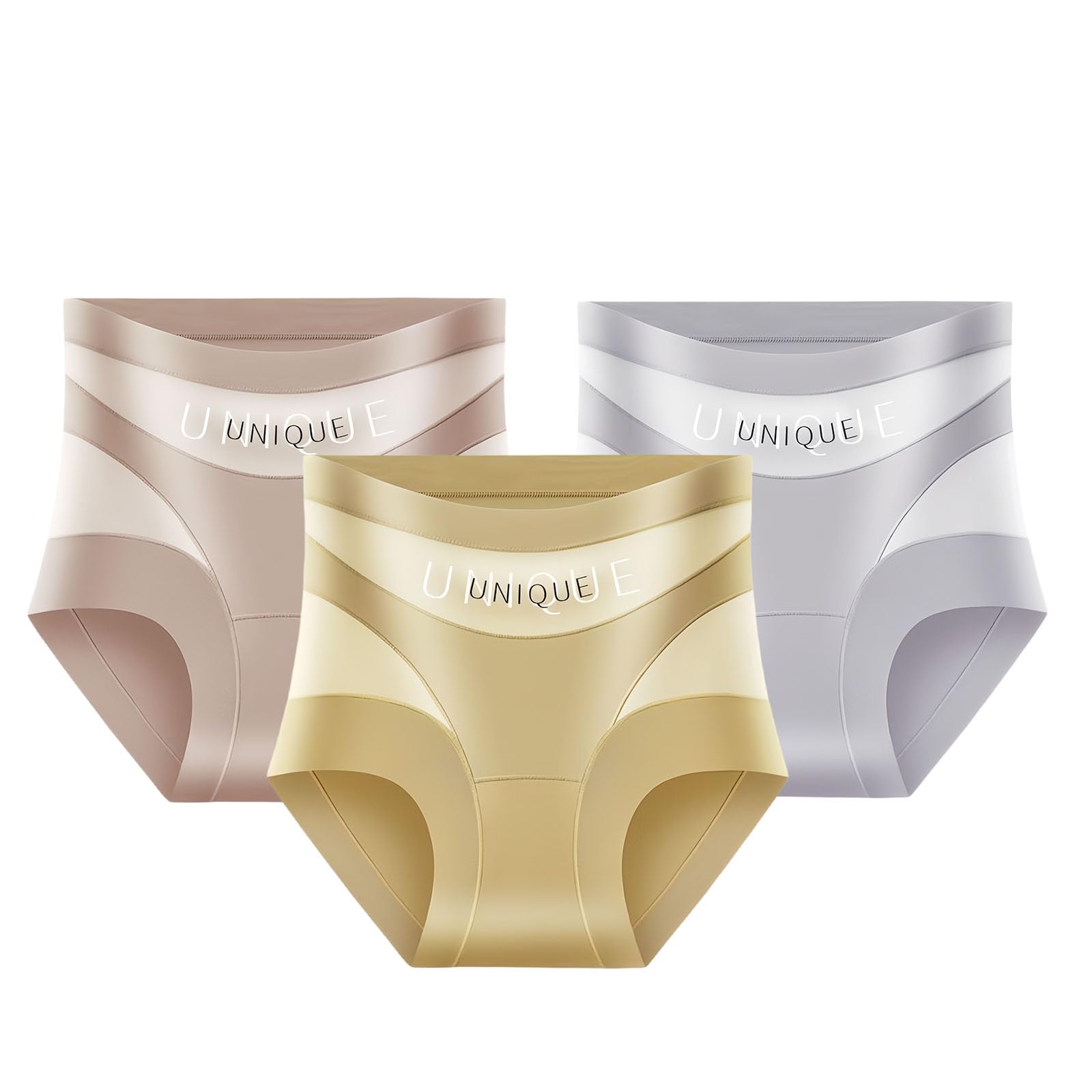 Jeeeun Unique Underwear Tummy Control, High-Waist Tummy Control Seamless Shaping Panties (Type A,M)