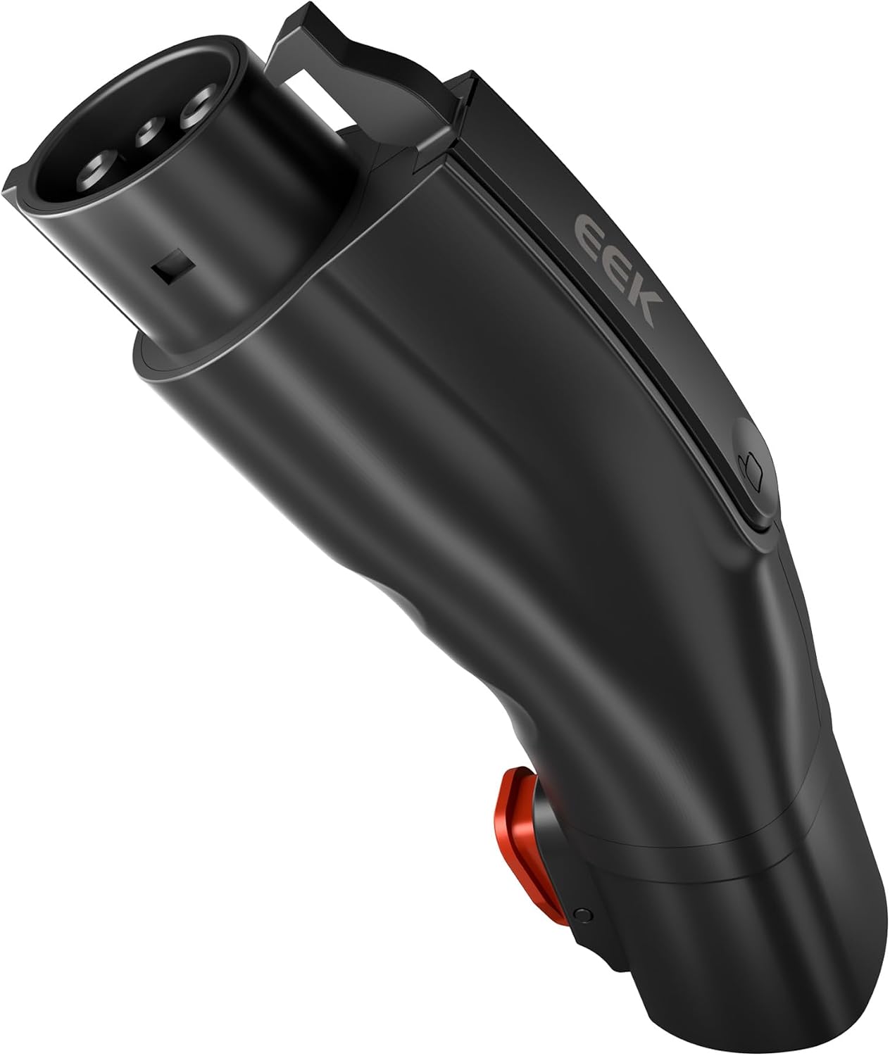 EEK to J1772 Adapter forTesla, Charger Adapter Fit for J1772 EVs, Max 60A 250V Fast Charging, Safety Certified and Mobile Chargers (Black)