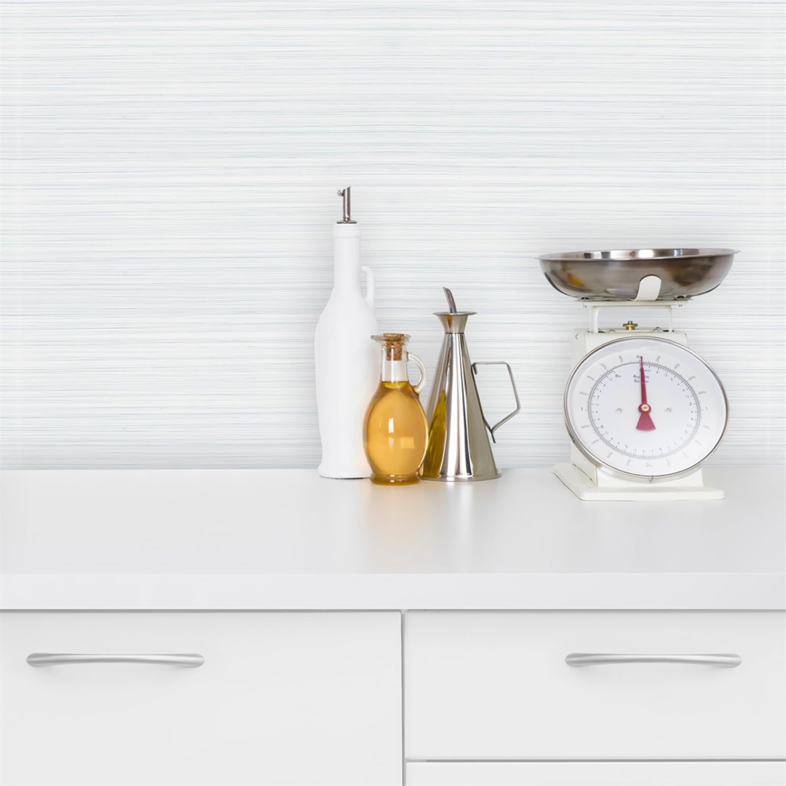 Tile Decals, Stripe Peel and Stick Wall Stickers PVC Decorative for Kitchen Washroom Bedroom,Floor Tiles(10x240cmx2pcs)