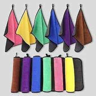 Car Cleaning Towel, Absorbent Microfiber Towels for Car Cleaning and Polishing Made of Extra Thick Coral Fleece, Assorted Colors, 1 Piece (40 * 30cm)