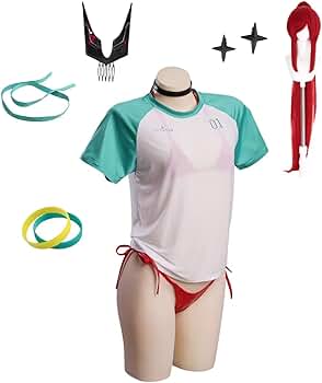 コスプレ衣装＋ウィッグ　NIKKE ニケ 水着ラピ Amazon.co.jp: 【マルユリヤ】K 勝利の女神：NIKKE ラピ 水着 コスプレ