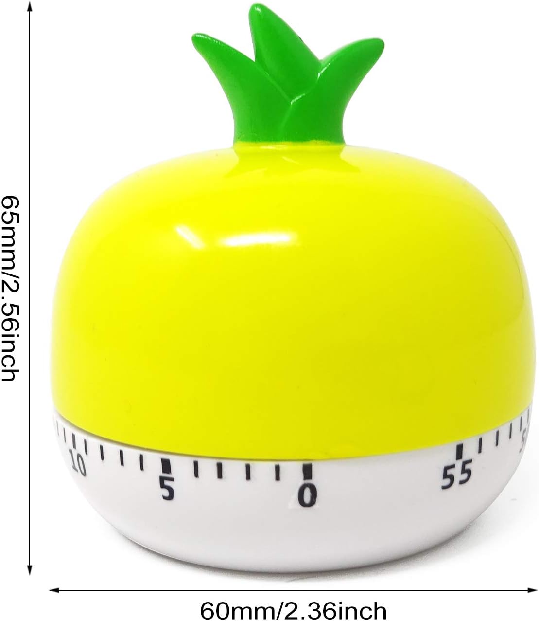 yueton Cute Vegetables 60 Minutes Cooking Mechanical Timer temporizador for Kitchen Alarm Home Desktop Decor