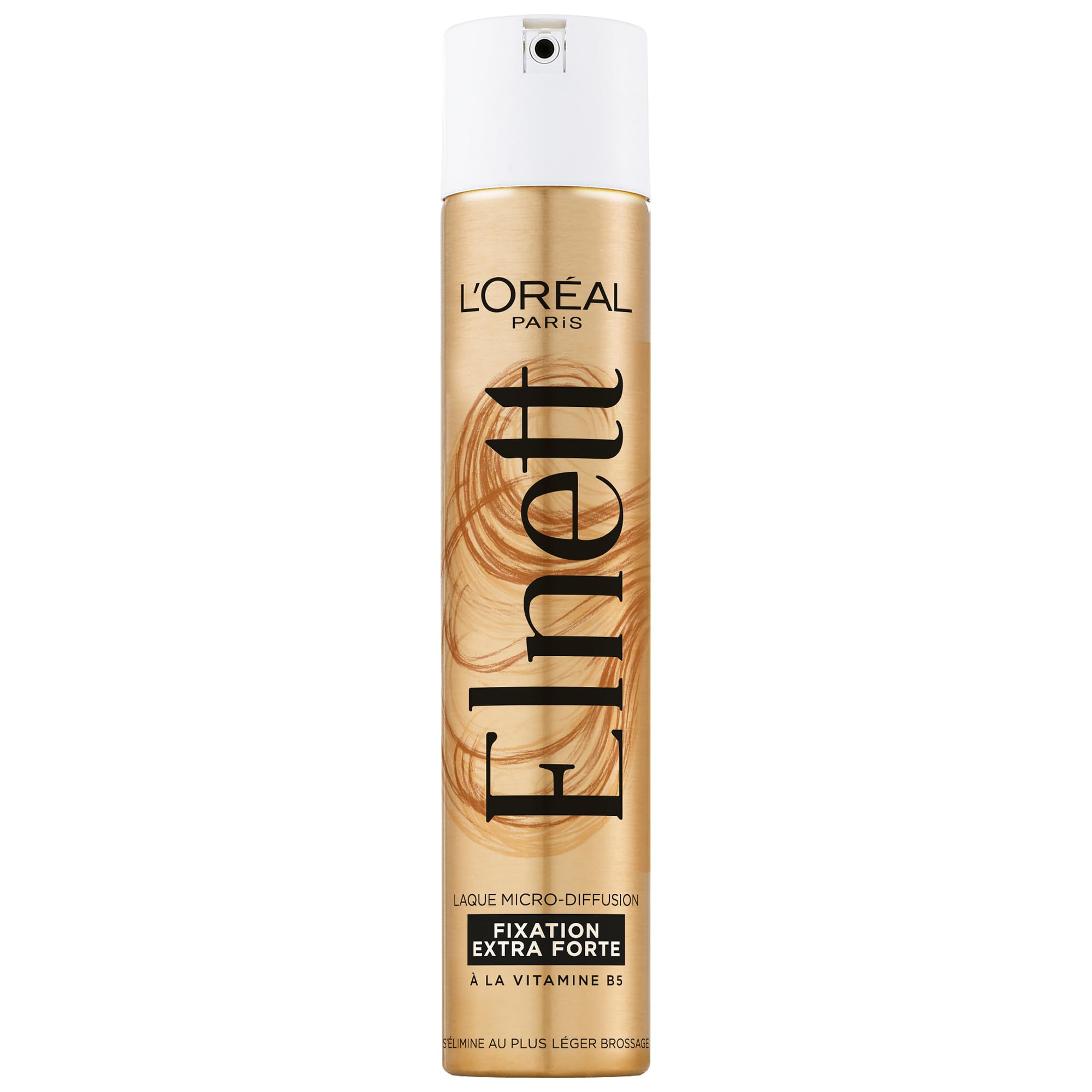 L'Oréal Paris - Extra Strong Fixing Varnish - Long Lasting 72 Hours - Soft Hold Without Residue - New Formula - Enriched with Vitamin B5 - Elnett - 300ml