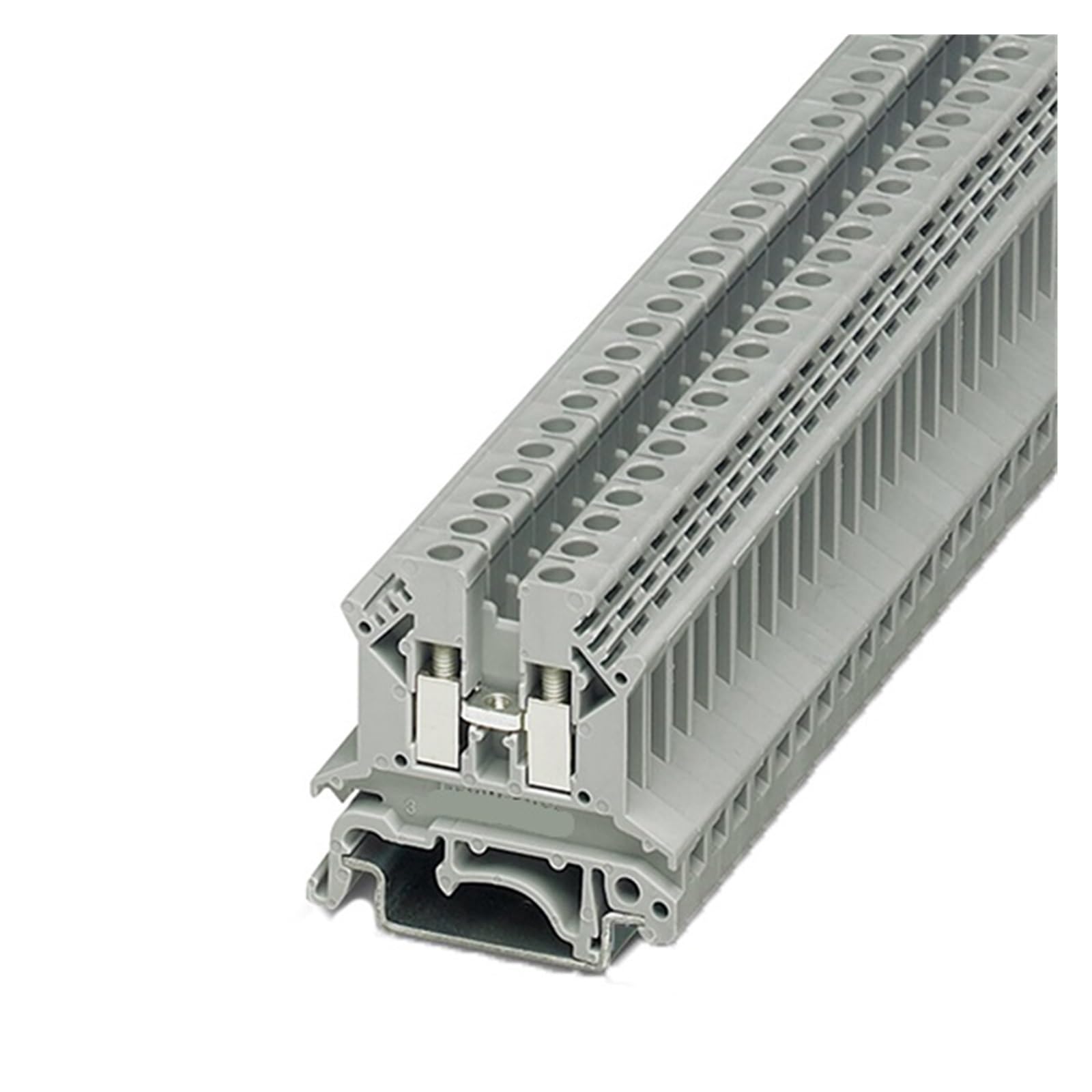 Bloc de jonction de passage UK 2,5 B gris unitaire