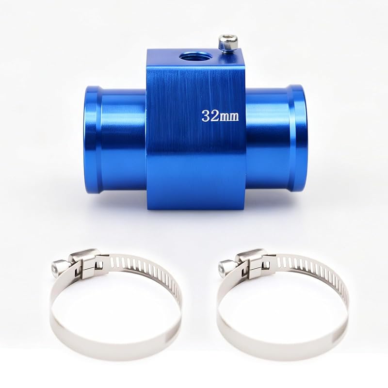 Adaptador de sensor para manômetro de temperatura da água MINGABC com abraçadeiras – 32 mm