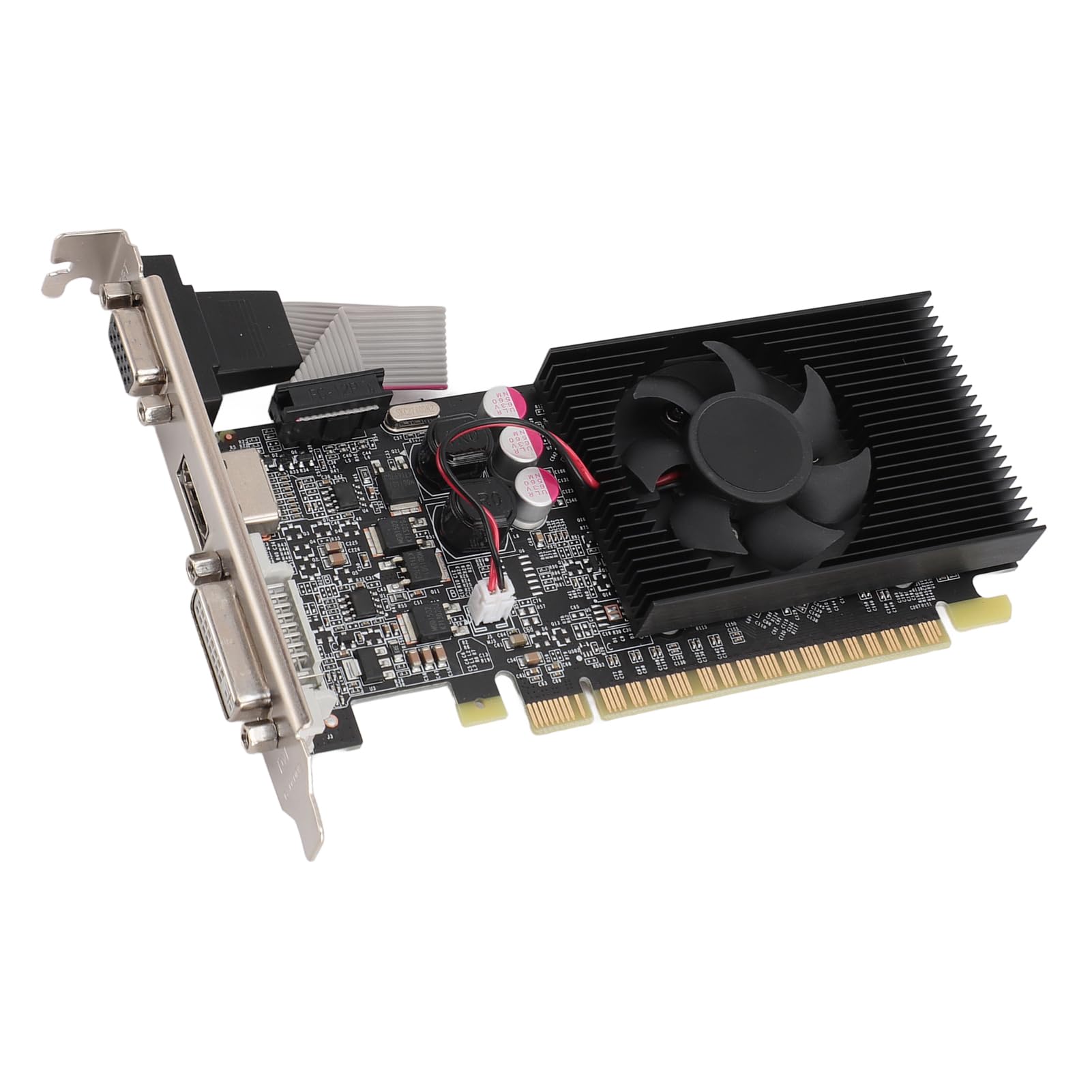 VBESTLIFE GT210 1GB Graphics Card, DDR3 64Bit GPU, 550MHz PCIE 2.0 16X Gaming Video Card, Desktop Computer Graphics Card Support for DirectX 10.1-image-14