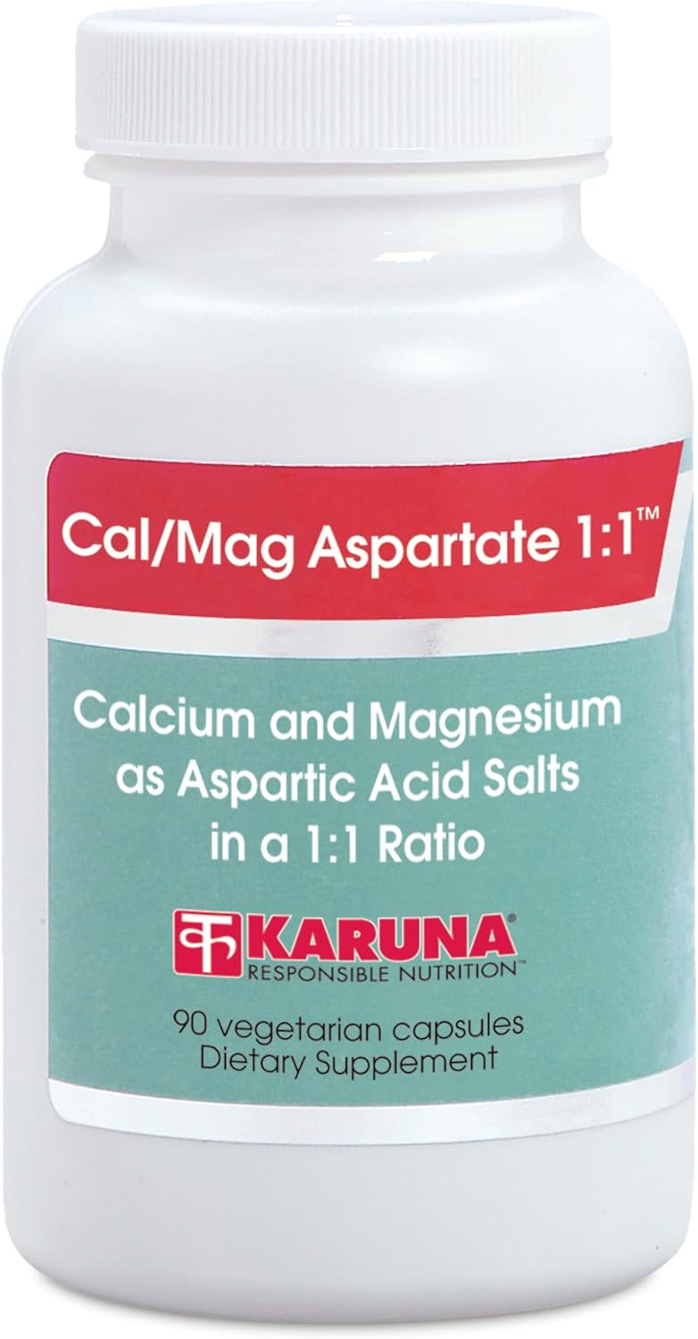 Karuna - Cal/Mag Aspartate 1:1 90 Caps [Health and Beauty]