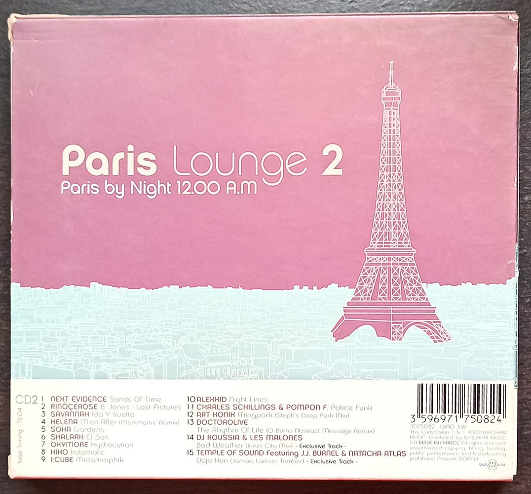 V2 Paris Lounge [Audio CD] Various