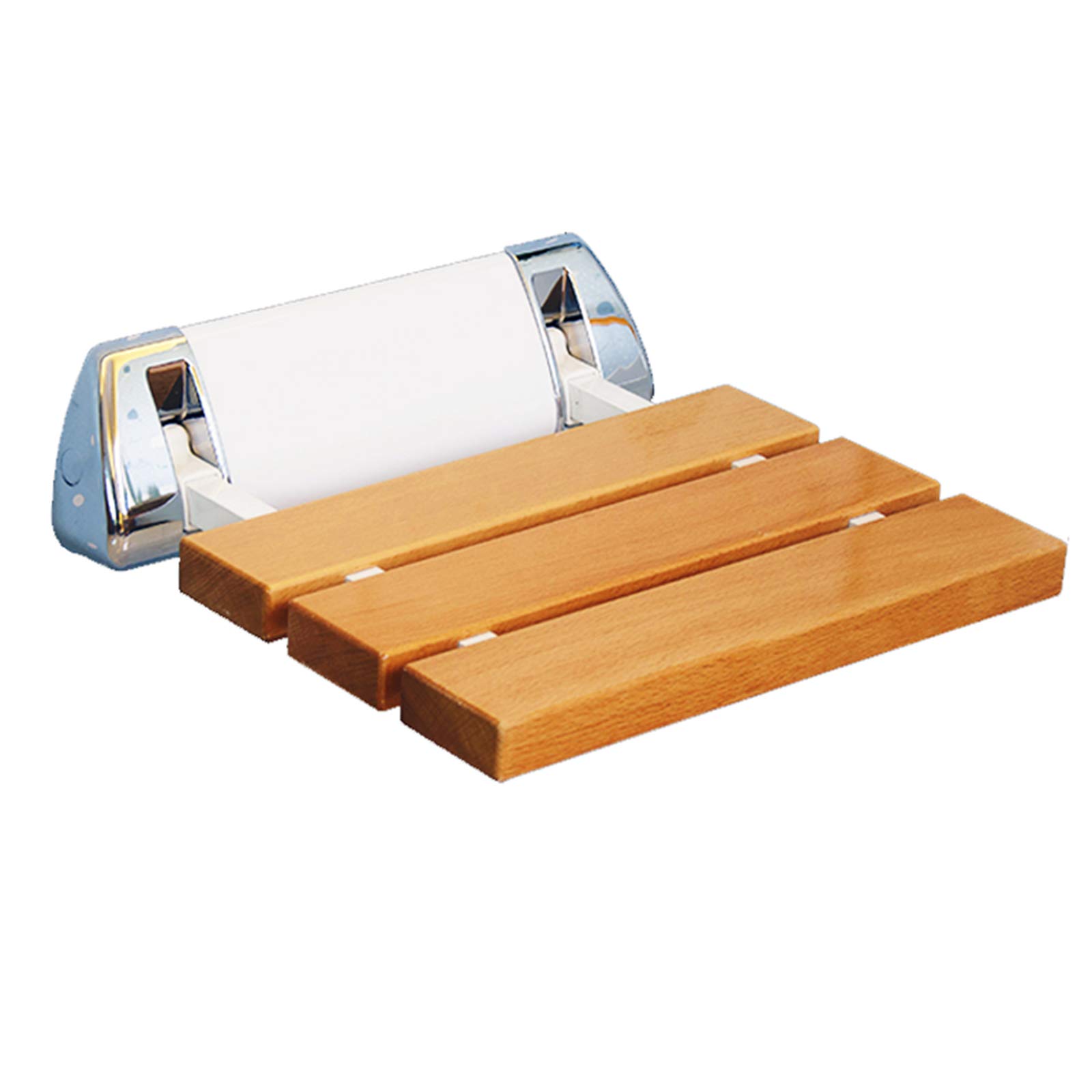 Asiento Plegable para Ducha, Asiento de Ducha Montaje en Pared, Taburetes de Ducha de Baño Antideslizantes para Ancianos Discapacitados, Máximo 130 Kg