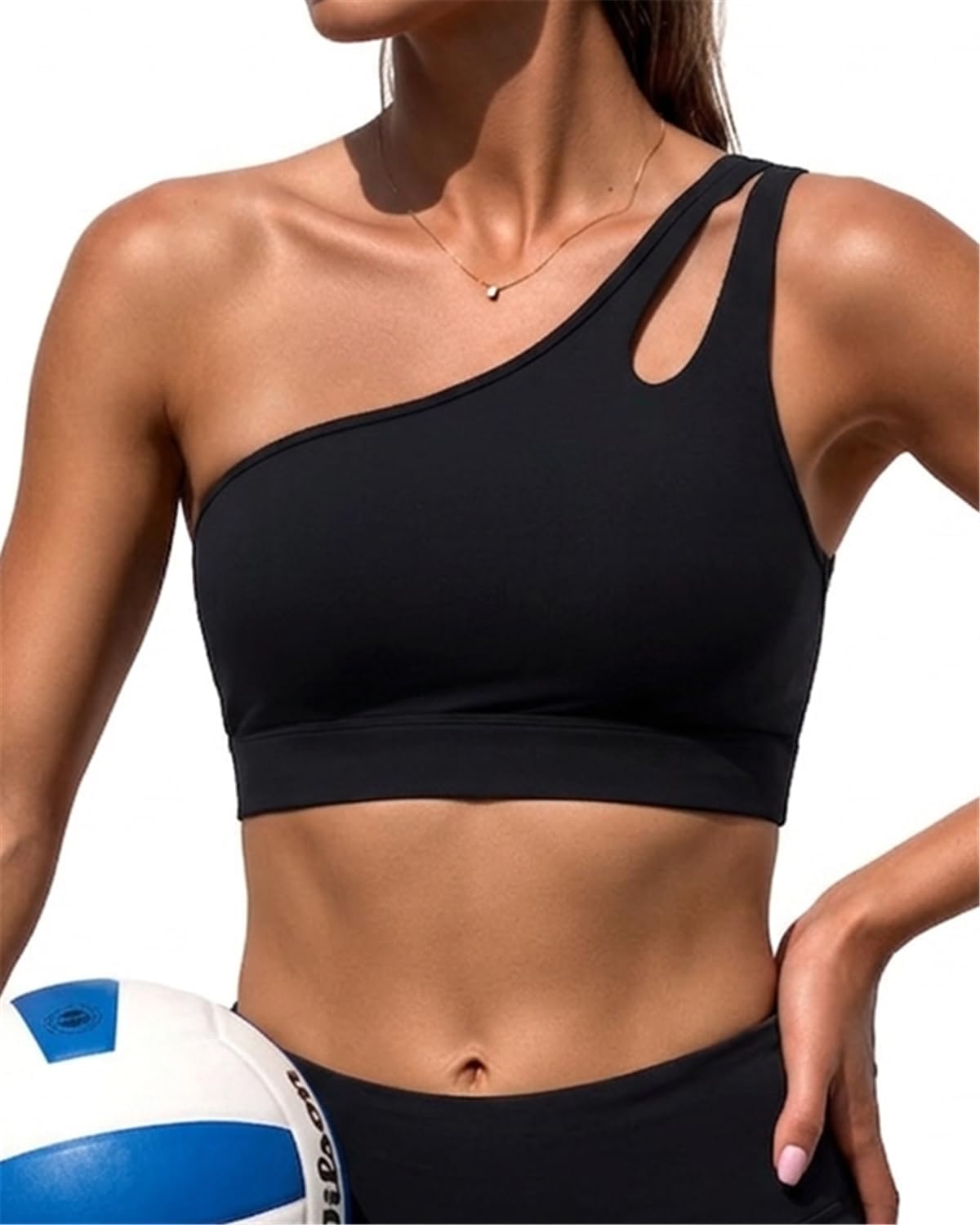 Talisea Women One Shoulder Bikini Top - Keyhole Swim Tops Only Padded Swimsuit Bra 2025 Bathing Suit