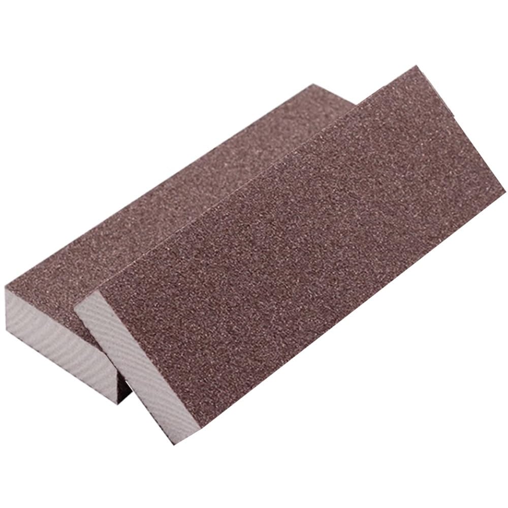 Sanding Block,200mm Sand. Sponge Block, 2/5/10 Pcs, 120-240 Grit Wet Dry For Wood Metal Plastic(180grit 2pcs)