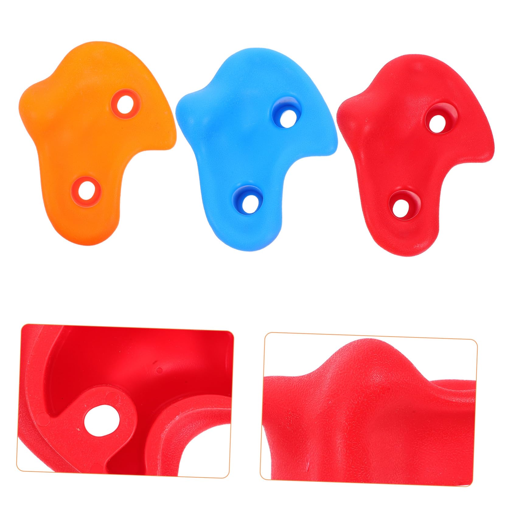 Presas de Escalada Infantiles 6 Piezas PP para Muro de Escalada
