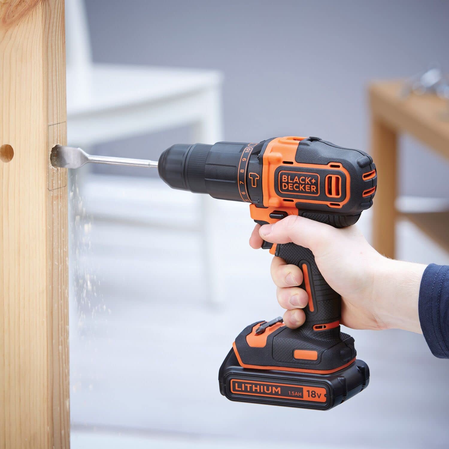 BLACK+DECKER 18V Lithium-Ion 2-Speed 