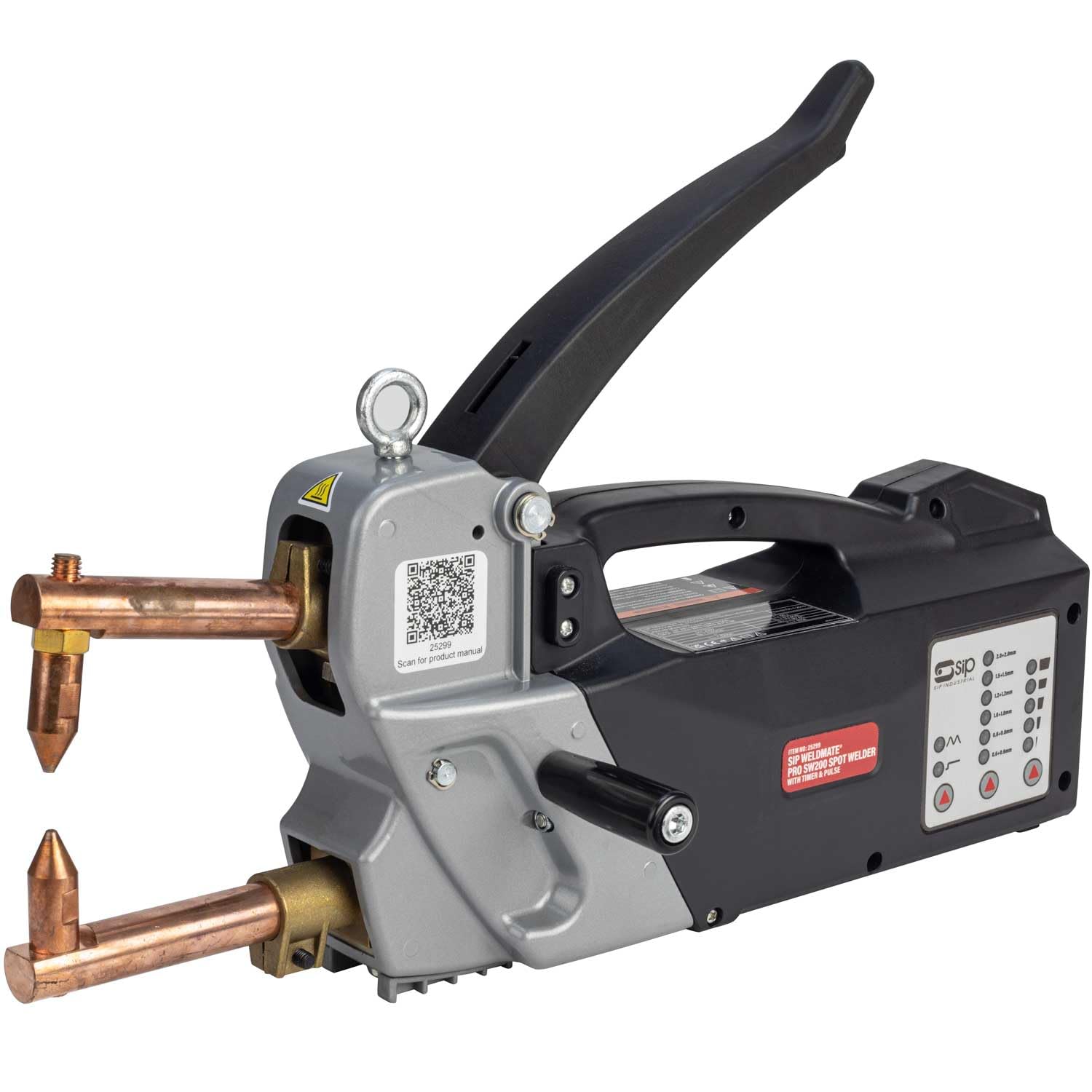 Sip Silver Weldmate Pro Sw200 Electric Spot Welder With Timer & Pulse, 230V Portable Spot Welding Machine