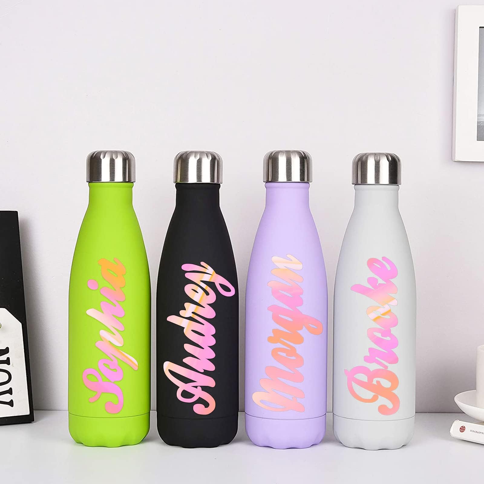 IModeur Opal Permanent Holographic Vinyl Bundle (5 Pack, 12” x 12”) Permanent Adhesive Sheets for DIY Crafts, Party Decoration, and Car Decal -Holographic Vinyl for Cutting Machine