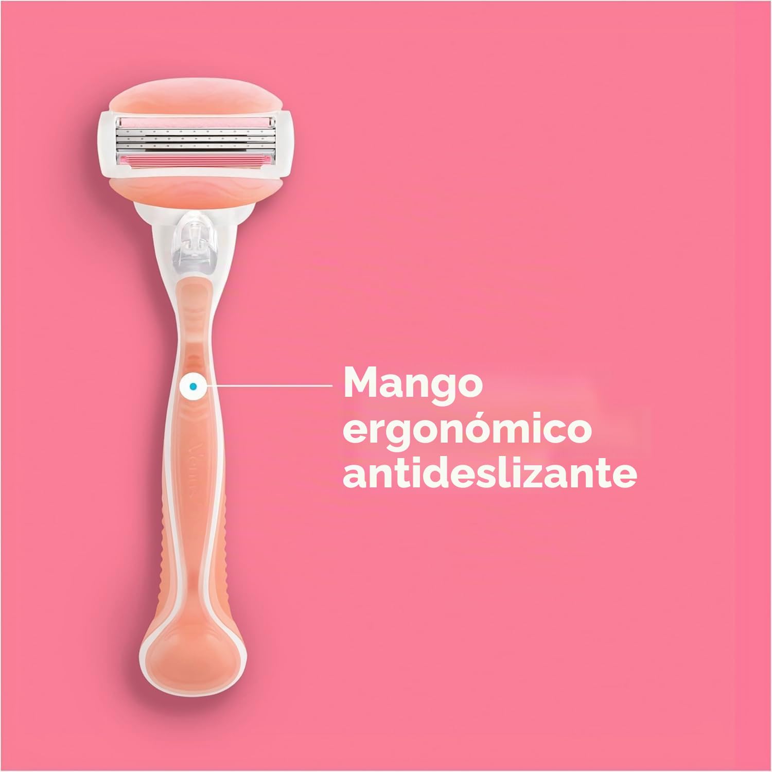 Gillette Venus – Juego de 8 recambios de afeitadora para mujeres ComfortGlide Spa Breeze, autépticas, barras perfumadas, sin necesidad de gel de afeitar, cartuchos de 3 cuchillas diseñados para cuerpo