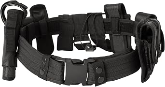 Police Belt 10 in 1 Duty Belt for Tactical Security, Military Modular Equipment System Mold