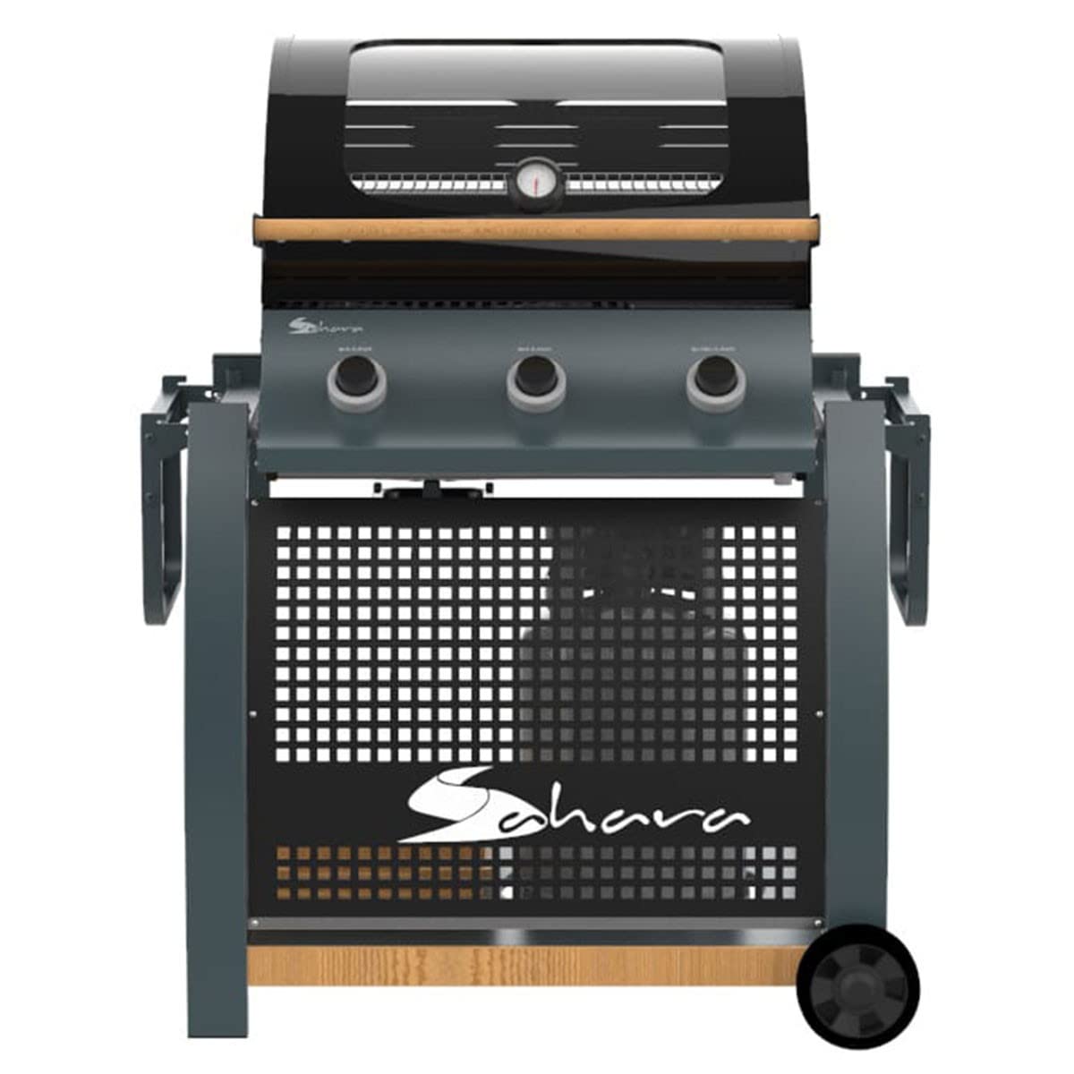 Barbacoa de gas Sahara Roaster S350 Azul