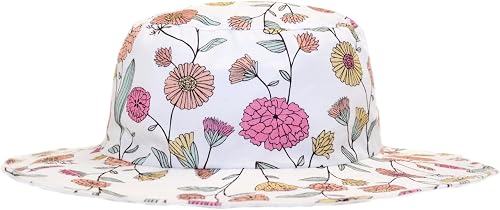 Kids Sunhat- Summer Dahlias