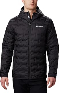 Men's Delta Ridge Down Hooded Jacket Hooded Puffer Down Jacket