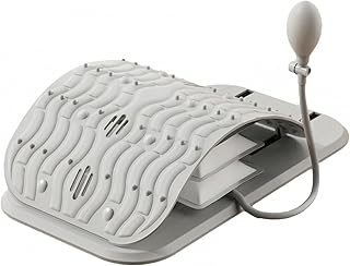 Lumbar Support Board for Lower Pain Relief – Ergonomic Back Stretcher with Adjustable Manual Airbag, Spinal Decompression for Back Cracker Board