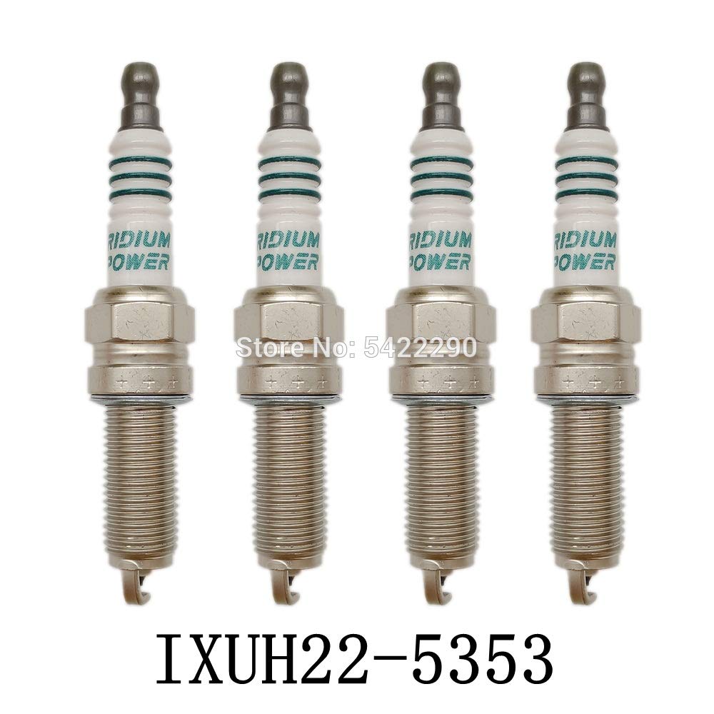 4 bujías de iridio IK20-5304 IK16-5303 IKH16-5343 IKH20-5344 IXUH22-5353 Compatibles con Mercedes-Benz BMW Toyota Bujías de Encendido de Repuesto