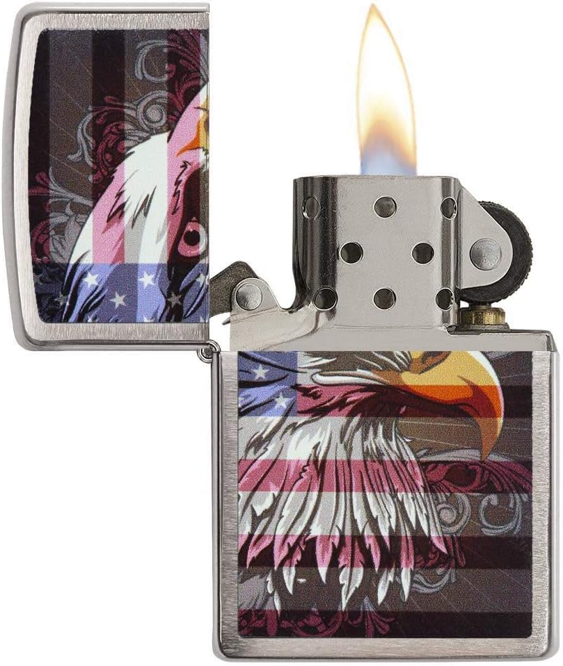 ZIPPO(ジッポー) Eagle Lighters (イーグル ライター) 日本未発売 Brushed Chrome Eagle