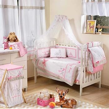 swinging crib bedding asda