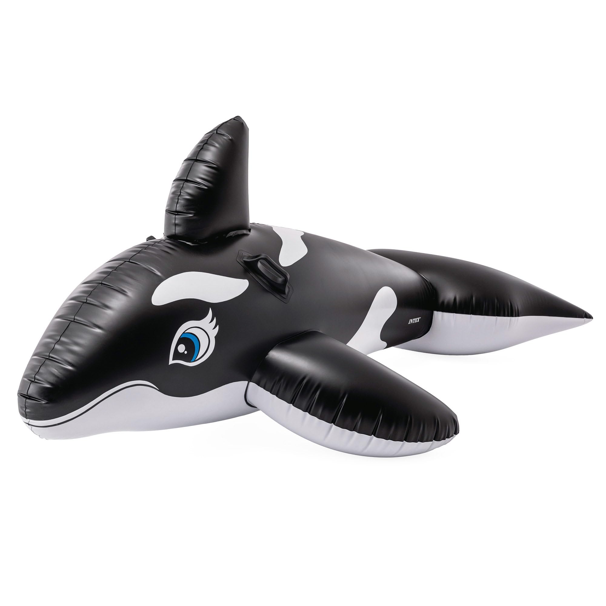 Intex 58561NP - Aufblasbares Reittier Orca, Vinyl, Mehrfarbig, 193x119 cm