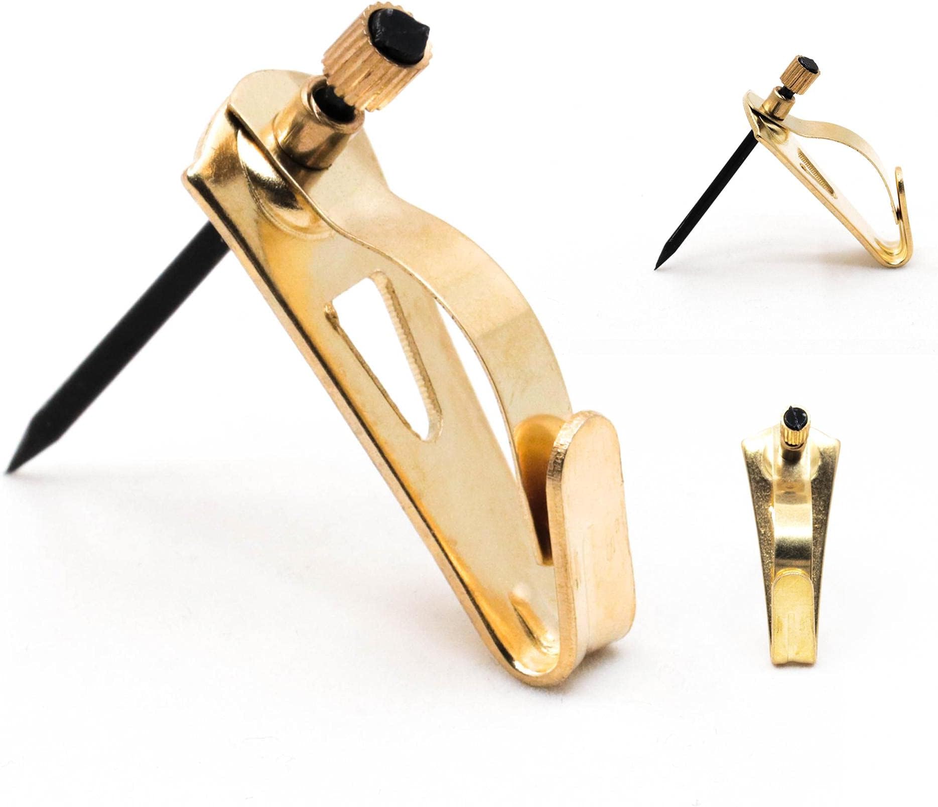 Earthquake Hangers | Tremor Hanger | Earthquake Picture Hanging Hooks | 30 lb Earthquake Picture Hangers |Picture Hang Solutions TH-30C